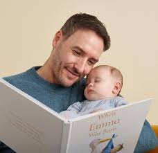 Parent searching for unique baby boy names on a tablet