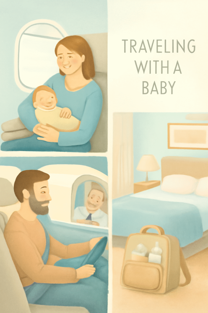 How to Travel With a Baby: Stress-Free Tips for Flights, Road Trips, and Hotels